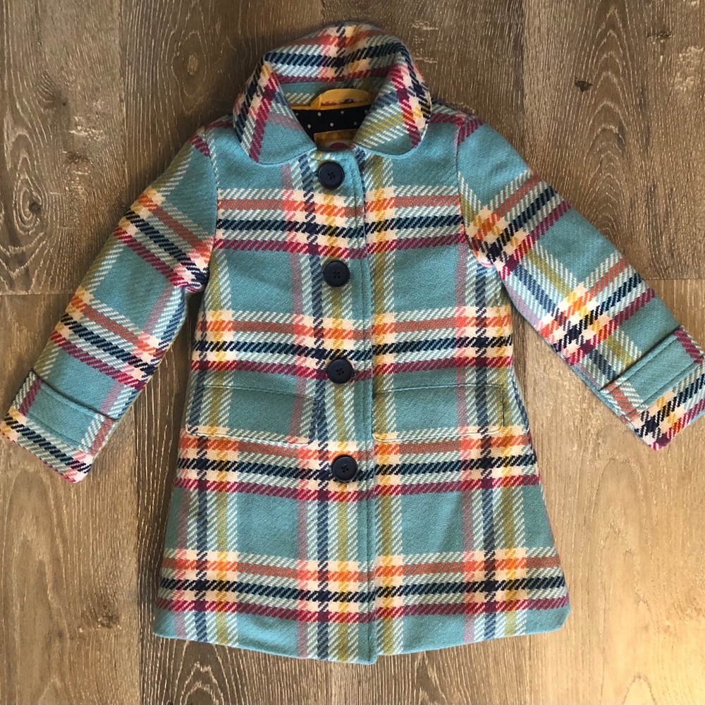 Mini Boden Girls Wool Coat 2-3 98cm